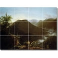 thumbnail image 1 of Ceramic Tile Mural-Thomas Cole Landscapes Painting 466. 17" w x 12.75" h using (12) 4.25 x 4.25 ceramic tiles, 1 of 3