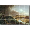 thumbnail image 1 of Ceramic Tile Mural-Thomas Cole Landscapes Painting 470. 25.5" w x 17" h using (24) 4.25 x 4.25 ceramic tiles, 1 of 3