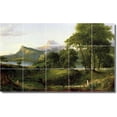 thumbnail image 1 of Ceramic Tile Mural-Thomas Cole Landscapes Painting 471. 60" w x 36" h using (15) 12 x 12 ceramic tiles, 1 of 3