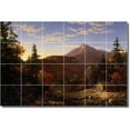 thumbnail image 1 of Ceramic Tile Mural-Thomas Cole Landscapes Painting 480. 36" w x 24" h using (24) 6 x 6 ceramic tiles, 1 of 3