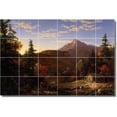 thumbnail image 1 of Ceramic Tile Mural-Thomas Cole Landscapes Painting 480. 48" w x 32" h using (24) 8 x 8 ceramic tiles, 1 of 3