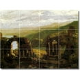 thumbnail image 1 of Ceramic Tile Mural-Thomas Cole Landscapes Painting 485. 17" w x 12.75" h using (12) 4.25 x 4.25 ceramic tiles, 1 of 3