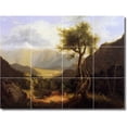 thumbnail image 1 of Ceramic Tile Mural-Thomas Cole Landscapes Painting 495. 48" w x 36" h using (12) 12 x 12 ceramic tiles, 1 of 3