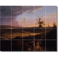 thumbnail image 1 of Ceramic Tile Mural-Thomas Cole Landscapes Painting 501. 40" w x 32" h using (20) 8 x 8 ceramic tiles, 1 of 3