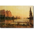 thumbnail image 1 of Ceramic Tile Mural-Thomas Hill Landscapes Painting 505. 25.5" w x 17" h using (24) 4.25 x 4.25 ceramic tiles, 1 of 3