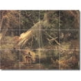 thumbnail image 1 of Ceramic Tile Mural-Thomas Moran Landscapes Painting 570. 24" w x 18" h using (12) 6 x 6 ceramic tiles, 1 of 3
