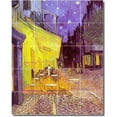 thumbnail image 1 of Ceramic Tile Mural-Vincent Van Gogh City Shower Tile Mural 9. 24" w x 30" h using (20) 6 x 6 ceramic tiles, 1 of 3