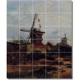 thumbnail image 1 of Ceramic Tile Mural-Vincent Van Gogh Country Painting 361. 30" w x 36" h using (30) 6 x 6 ceramic tiles, 1 of 3