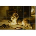 thumbnail image 1 of Ceramic Tile Mural-Walter Hunt Animals Painting 62. 36" w x 24" h using (24) 6 x 6 ceramic tiles, 1 of 3