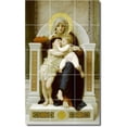 thumbnail image 1 of Ceramic Tile Mural-William Bouguereau Mother Child Painting 51. 24" w x 40" h using (15) 8 x 8 ceramic tiles, 1 of 3
