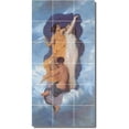 thumbnail image 1 of Ceramic Tile Mural-William Bouguereau Mythology Bathroom Tile Mural 3. 36" w x 72" h using (18) 12 x 12 ceramic tiles, 1 of 3
