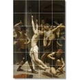 thumbnail image 1 of Ceramic Tile Mural-William Bouguereau Religious Wall Tile Mural 20. 32" w x 48" h using (24) 8 x 8 ceramic tiles, 1 of 3