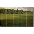 thumbnail image 1 of Ceramic Tile Mural-William Chase Country Painting 385. 21.25" w x 12.75" h using (15) 4.25 x 4.25 ceramic tiles, 1 of 3