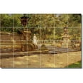 thumbnail image 1 of Ceramic Tile Mural-William Chase Country Painting 393. 72" w x 48" h using (24) 12 x 12 ceramic tiles, 1 of 3