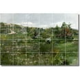 thumbnail image 1 of Ceramic Tile Mural-William Chase Landscapes Painting 601. 25.5" w x 17" h using (24) 4.25 x 4.25 ceramic tiles, 1 of 3
