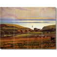 thumbnail image 1 of Ceramic Tile Mural-William Hunt Landscapes Painting 604. 17" w x 12.75" h using (12) 4.25 x 4.25 ceramic tiles, 1 of 3