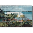 thumbnail image 1 of Ceramic Tile Mural-Winslow Homer Garden 23. 72" w x 48" h using (24) 12 x 12 ceramic tiles, 1 of 3