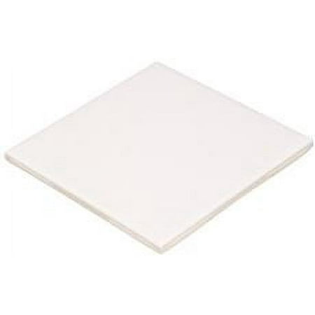 Ceramic Tile, White, 4-1/4X4-1/4 In., 80 Pieces Per Case