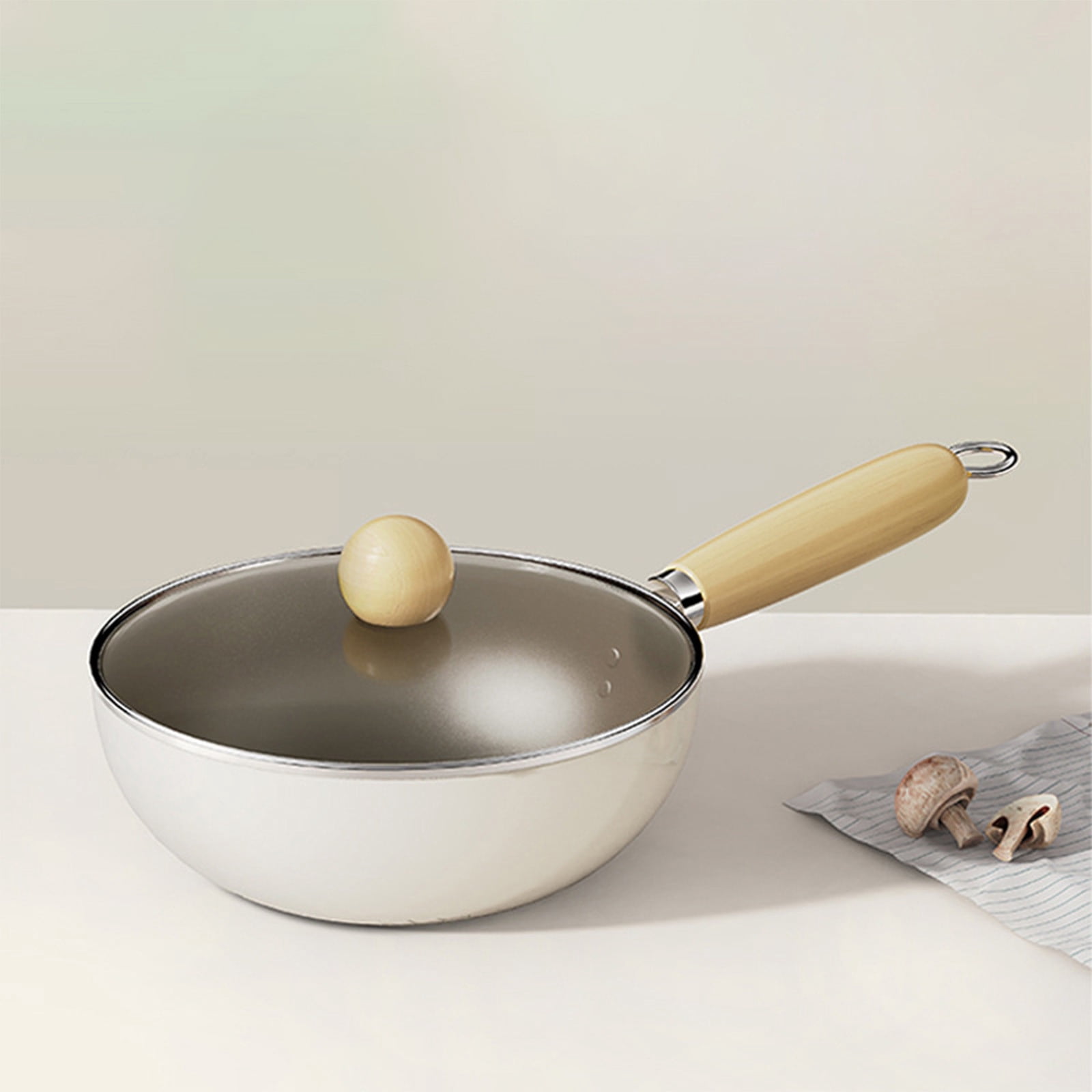 Ceramic Titanium Non-Stick Fry Pan - PFOA-Free Skillet Egg Omelette Pan Induction Compatible Kitchen Essential Easy Clean(S)
