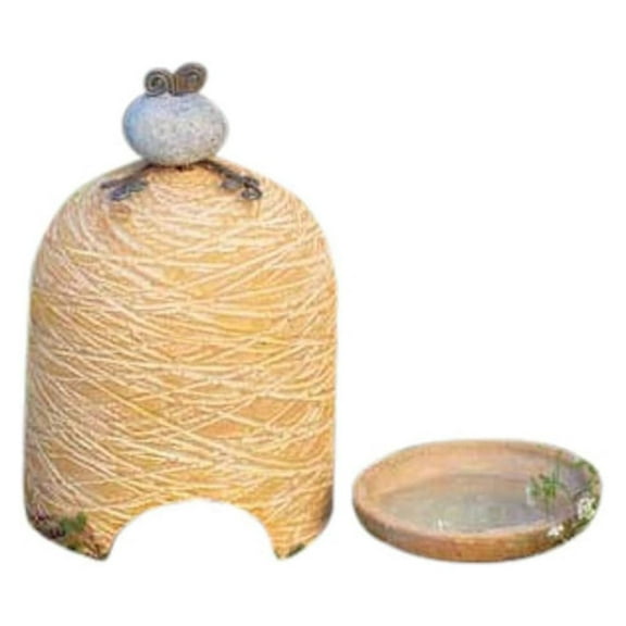 Ceramic Toad House with Bath