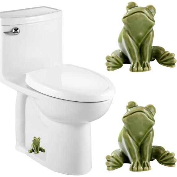 Ceramic Toilet Bolt Covers, Decorative Screw Caps For Toilet Base, Set Of 2 Bathroom Upgrade Accessories, Easy To Install(D)