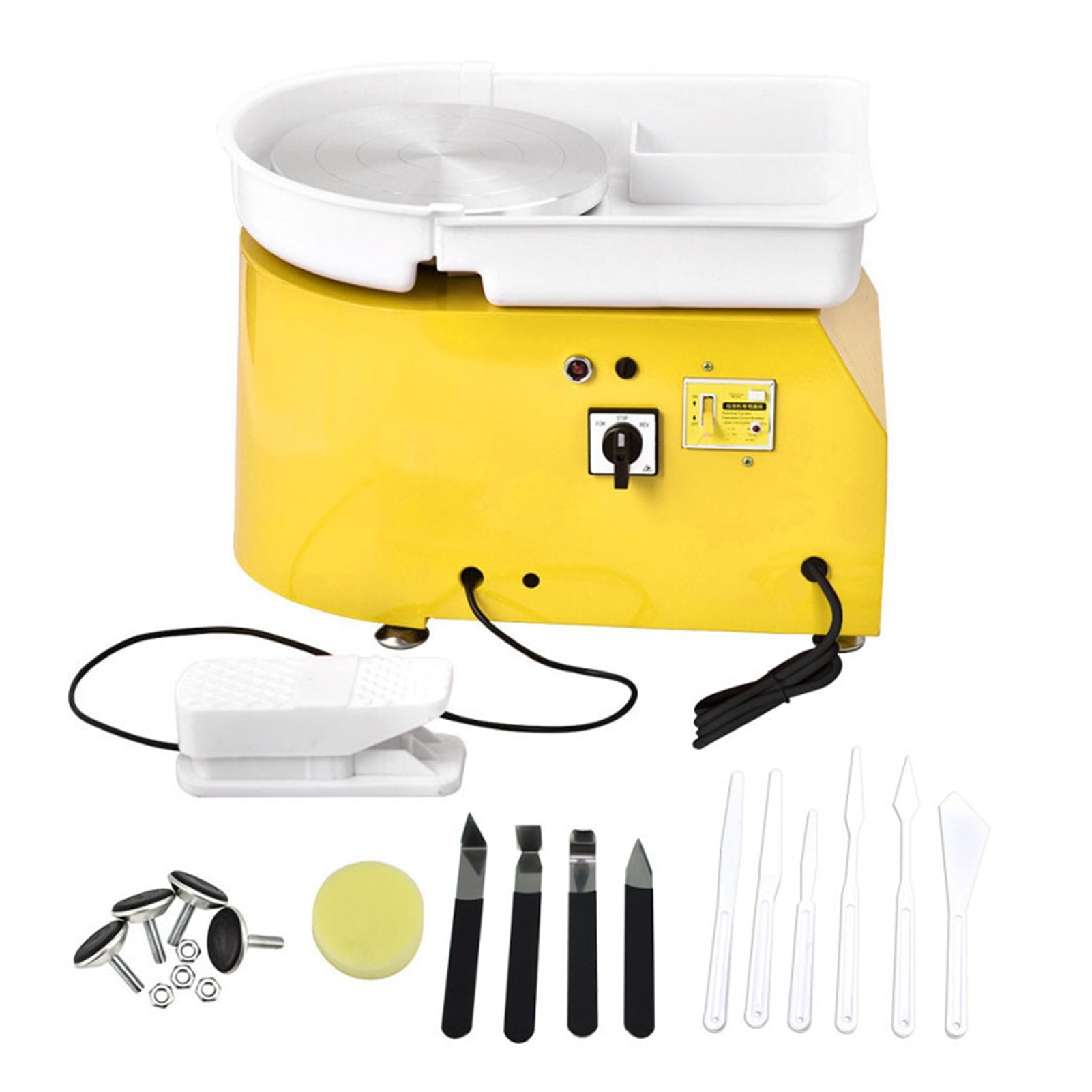 Ceramic Tool Ceramic Ceramic 25 Cm 350W Electric Ceramic Wheel Ceramic Machine Ceramic Processing Clay Handicraft ,Wide Ranging Usage