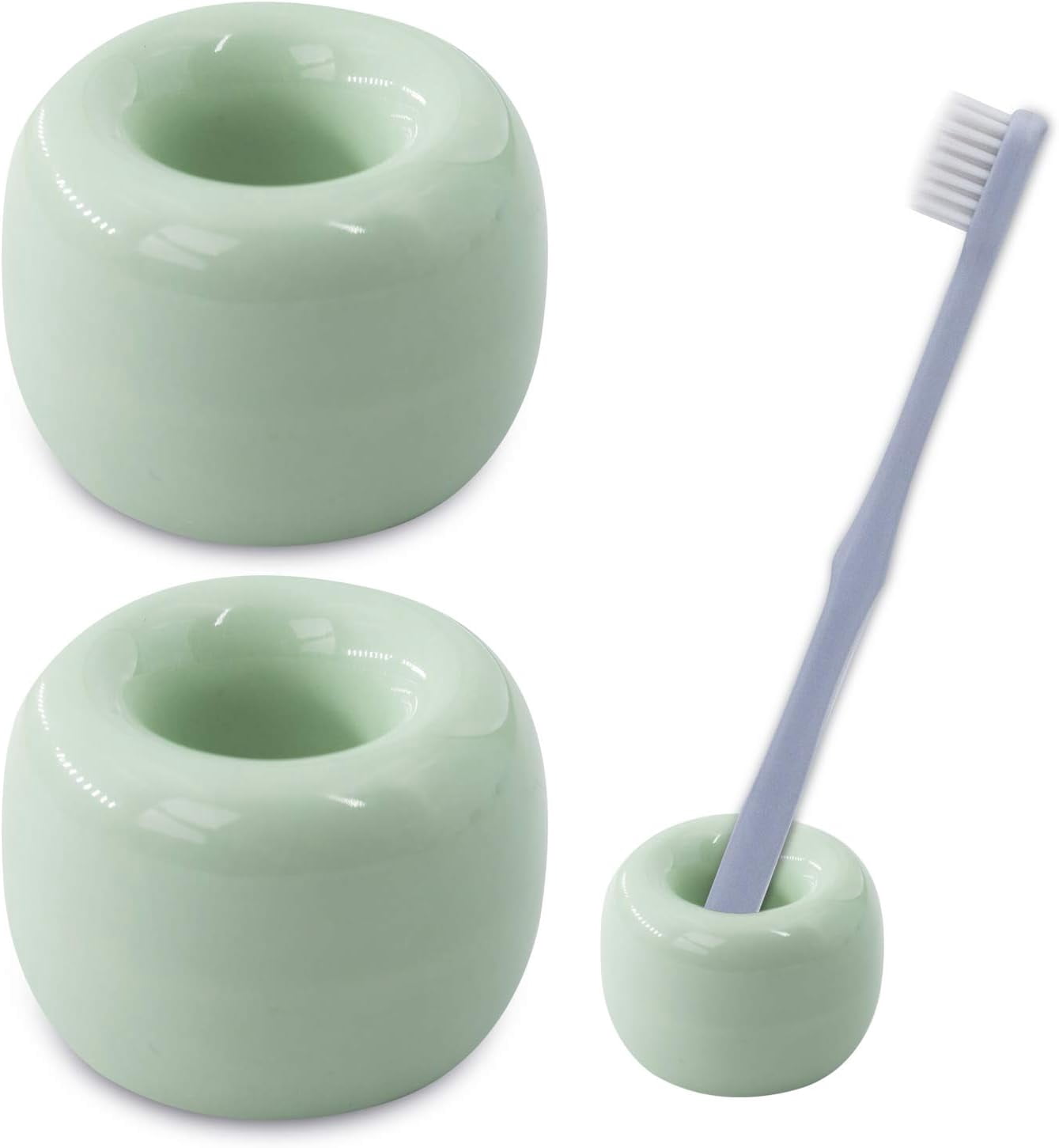 Ceramic Toothbrush Holders for Bathrooms,Tooth Brush Holder Toothbrush ...