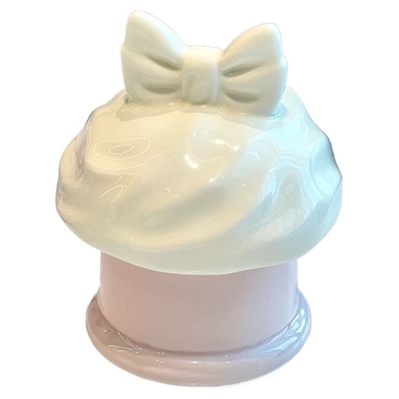 Ceramic Toothpick Holder Dispenser with Lid, Tooth Picks Container Case for Home, Kitchen, Restaurant