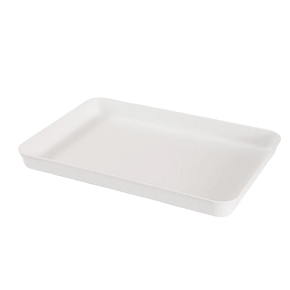 Ceramic Tray | Minimalist Matte Tray | Multi-Use Serving Tray for Home, Great As Housewarming Gift | Non-Slip Tray