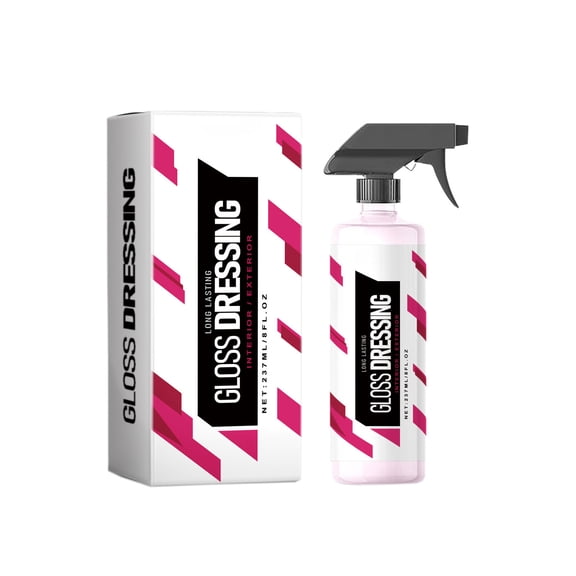 Ceramic Trim Restorer and Gloss Dressing for Car Tires and Faded Long Lasting Shine Protectant