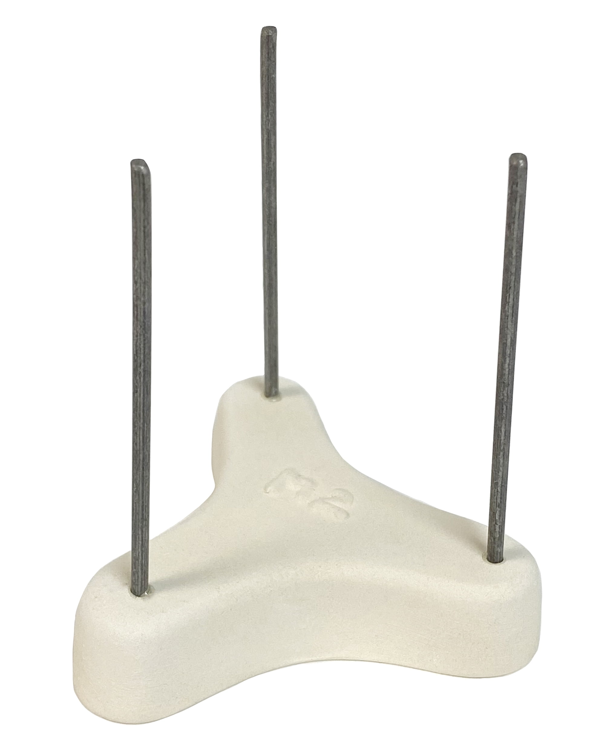 Ceramic Tripod Stilt with Long Posts for Kiln Firing of Ceramic and