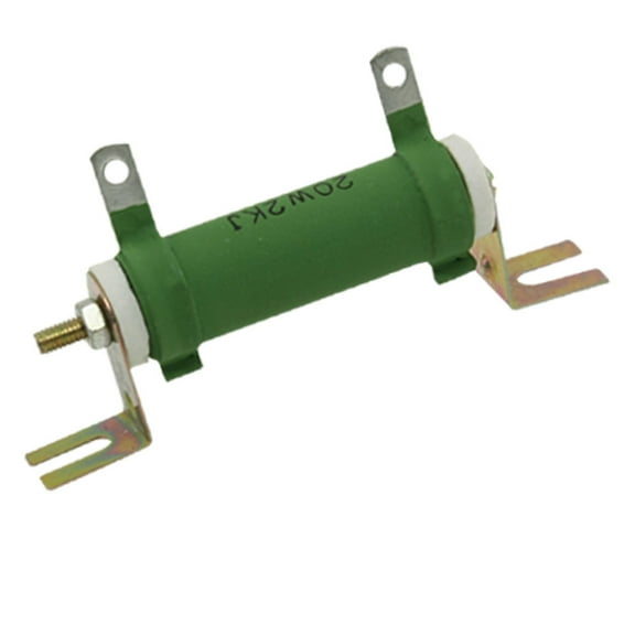 Ceramic Tube Fixed Wirewound Resistor 2K Ohm 5% 20W Watt