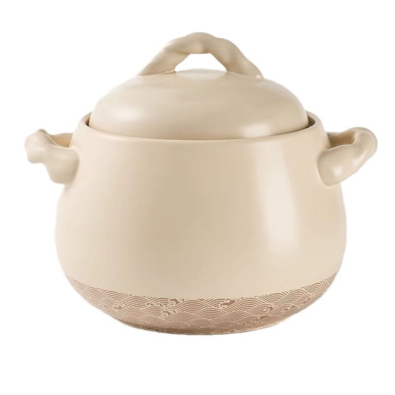 Ceramic Tureen with, Elegant European Style Ceramic Soup Bowl for Restaurant, Home Kitchen Decoration, Soup Pot