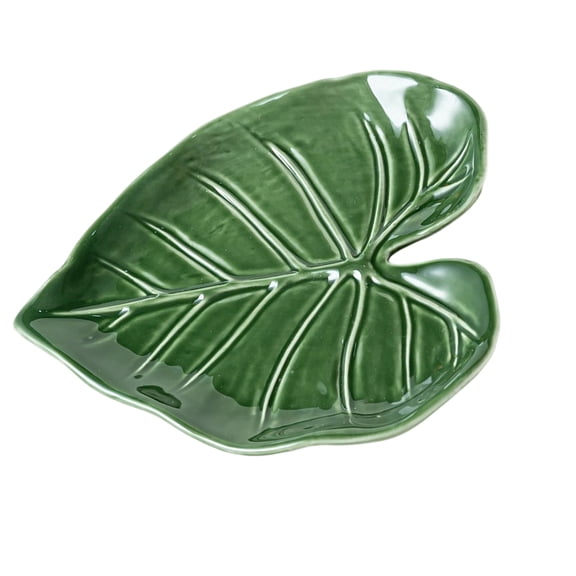 CEORPER Kitchen Tool Anthurium Leaf Style Spoon Dish For Healthy Homes