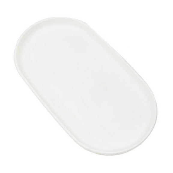 Ceramic Vanity Tray – Small Rectangular Organizer for Bathroom Counter, Kitchen, Home Decor – Multi-Purpose Tray for Soap Dispenser, Accessories