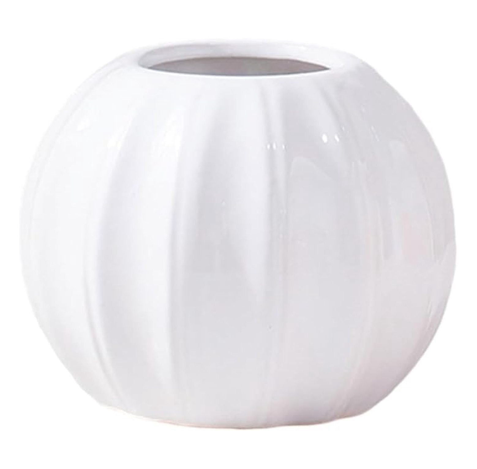 Ceramic Vase Fall Harvest Decoration Nordic Pumpkin Shape Flower Vase ...