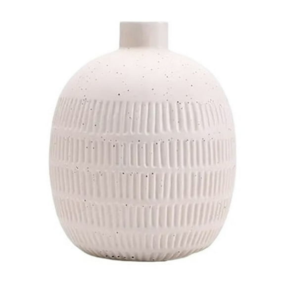 Ceramic Vase Living Room Desktop Decorative Ornament Furniture Study Office Simple Spotted Flower Arrangement
