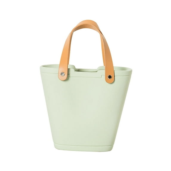 Ceramic Vase Purse Vase for Flowers Elegant with Handles Decorative Flower Vase Bags Vase for Bookshelf Bedroom Wedding Garden B