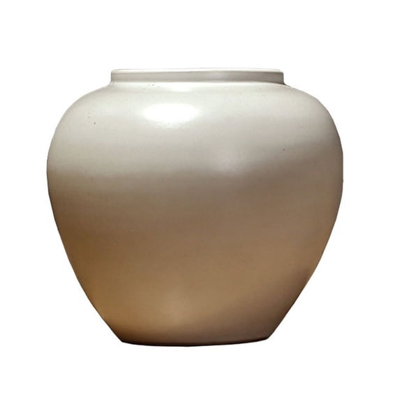 Ceramic Vase Simple Living Room Home Furnishing Desktop Dried Flower Arrangement Decoration Retro High Temperature Porcelain