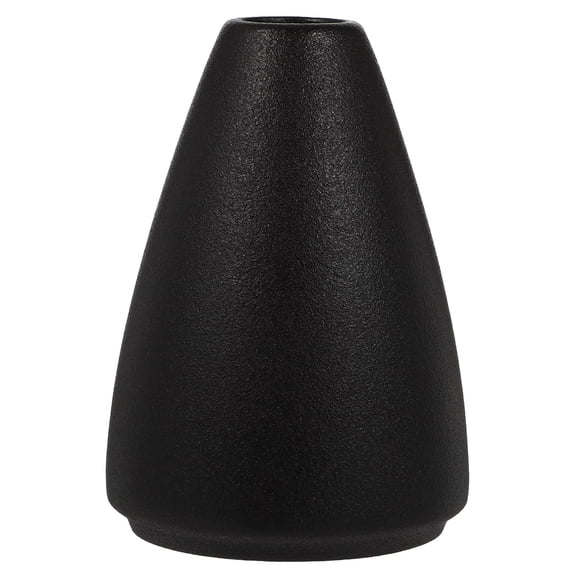 Ceramic Vase Small Black Flower Vases Decorative Vase Rustic Table Centerpiece Home Decor Flower Arrangement Vase Black
