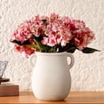 thumbnail image 1 of Ceramic Vase with Handles for Flowers, Vintage Double Ear Pot Style Sabi Rustic Farmhouse Decor for Kitchen, Dining Table, Mantel and Entryway, 1 of 6