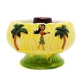 thumbnail image 1 of Ceramic Volcano Tiki Bowl Cocktail Drinkware, 1 of 2
