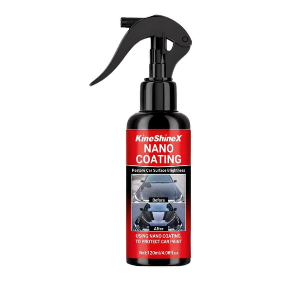 Ceramic Waterless Detailer Spray - Automobile Coating Agent - Wash - Wax & Nano-Ceramic Coating - Ceramic Protection For Car Paint Surface - Liquid Glass Sealing - Waxing - Polishing