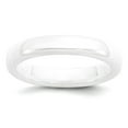 thumbnail image 1 of Ceramic White 4mm Polished Band Ring Size 5.5 Ring for Women and Men, 1 of 2