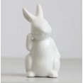 thumbnail image 1 of Ceramic White Rabbit - Easter Bunnies Porcelain Modern Art Home Decoration, Weddings Crafts Gift, Easter Bunny Rabbits, Easter Decorations for Home Mothers Day Decorations, 1 of 12
