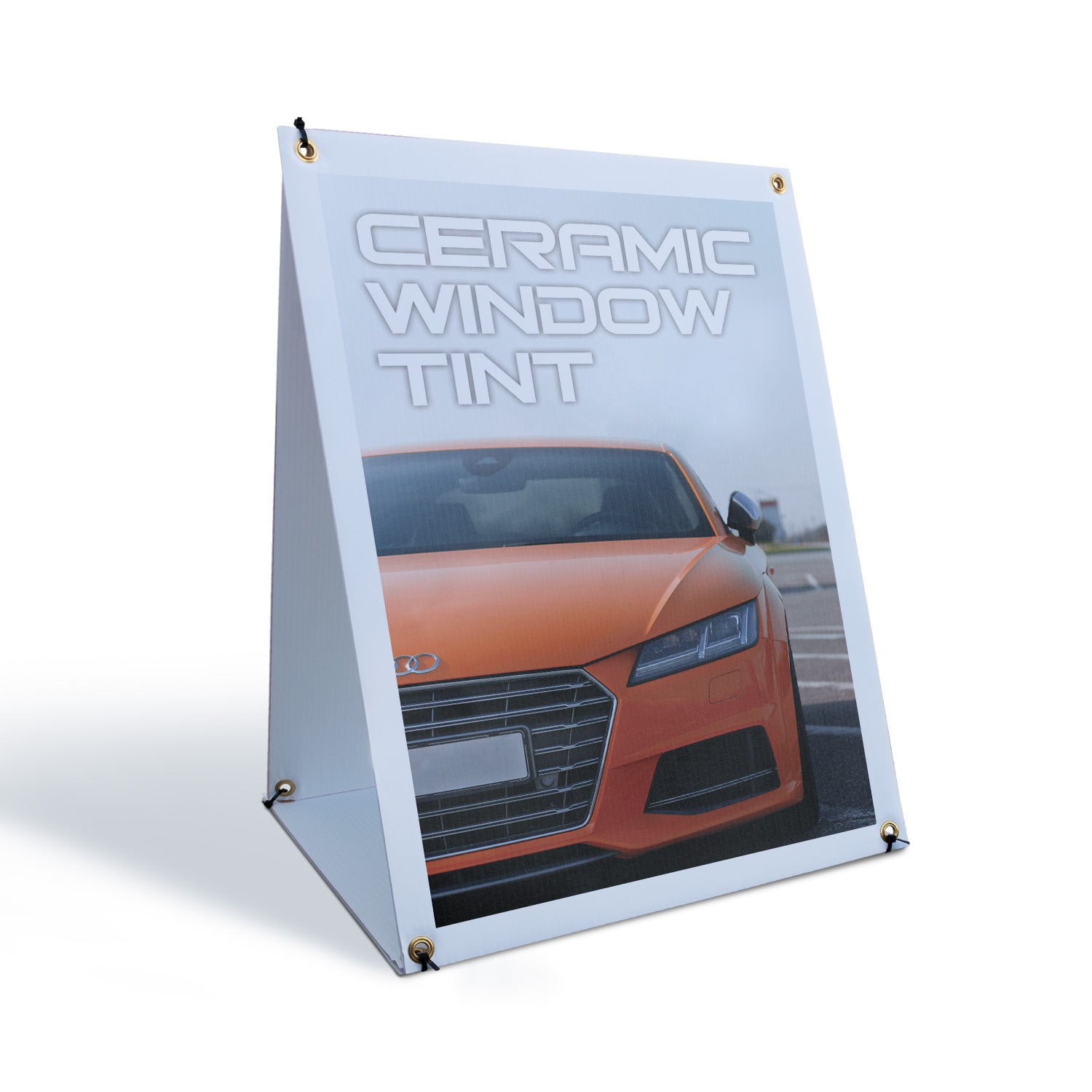 Ceramic Window Tint Sidewalk Sign 24 Inch x 36 Inch A-Frame Images On ...