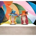 thumbnail image 1 of Ceramic Wine Loving Ladies Salt and Pepper Shakers, 1 of 5