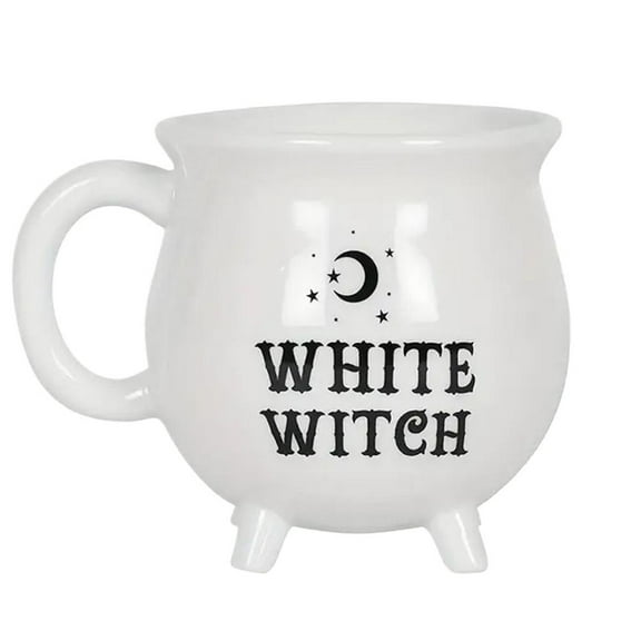 Ceramic Witch-Themed Mug with Retro Design, 201ml Capacity for Coffee Tea or Chocolate