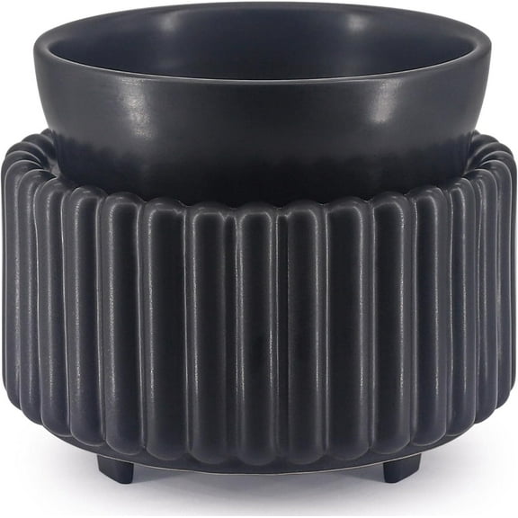 Ceramic candle heater with timer, suitable for scented candles, electric aromatherapy diffuser, suitable for home, office, bedroom - gifts and decorations.