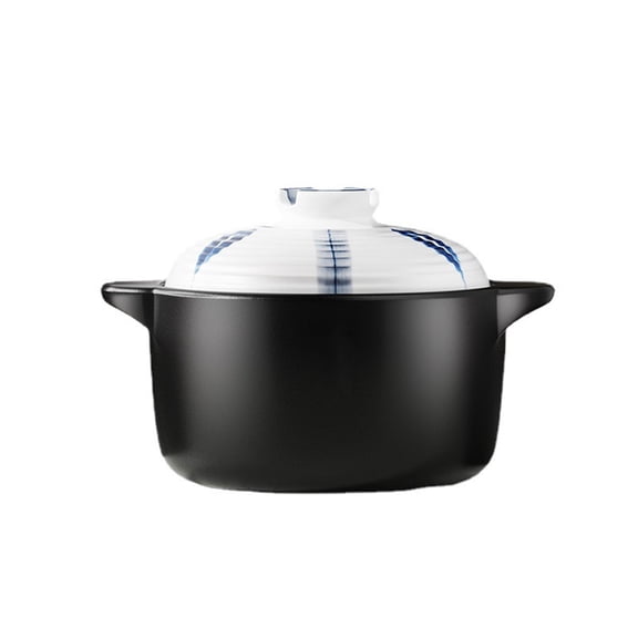 Ceramic casserole dish with lid Japanese Donabe Clay Pot, high temperature resistant, for gas stove induction electric stove for soup casseroles